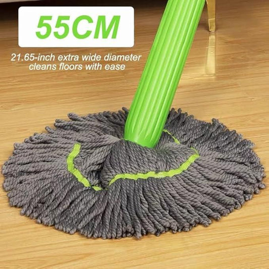 ✨🌀 Self-Twisting Water Rotating Mop 🧹💧 – Easy Cleaning, No Mess!