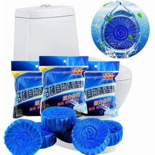 💎 Powerful Toilet Deodorizer & Cleaner Tabs 🌿 – Combo Pack of 3