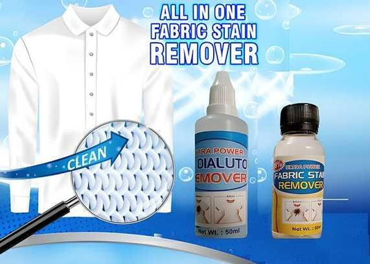 🧼🧴 All-in-One Fabric Stain Remover (100ml | Buy 1 Get 1 Free – 50ml Each)⚡