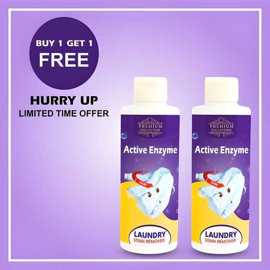 ✨ Instant Stain Vanisher: Active Enzyme Power (Buy 1 Get 1 Free!) ✨