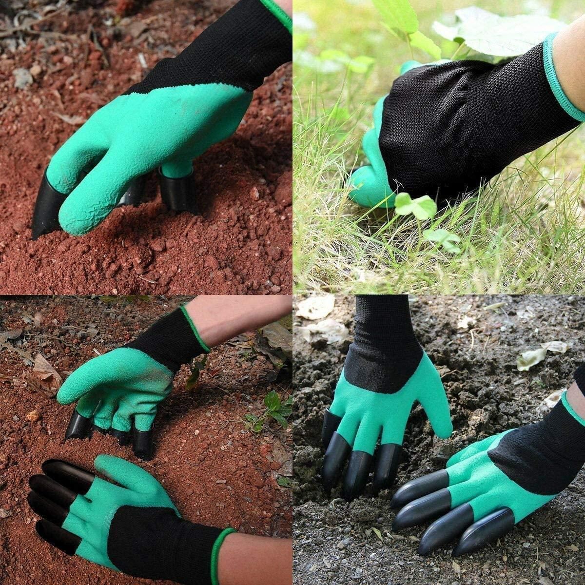 🧤💧 Waterproof Gardening Gloves with Claws – Dig & Plant Like a Pro! 🌱