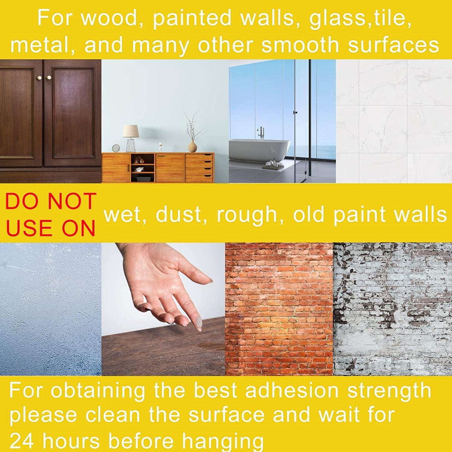 🔩 20PCS Heavy-Duty Wall Hooks – No-Drill, Waterproof & Reusable Stick-On Screws! 🛠️🏡