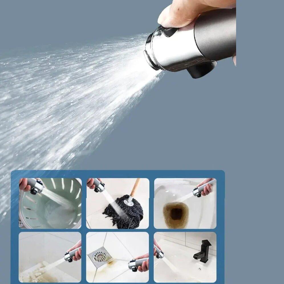 🚿💦 3-in-1 High Pressure Spa Shower Head ✨🛁