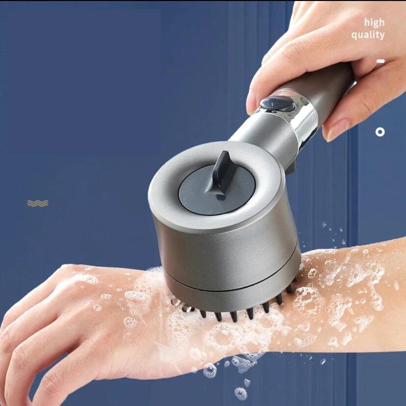 🚿💦 3-in-1 High Pressure Spa Shower Head ✨🛁
