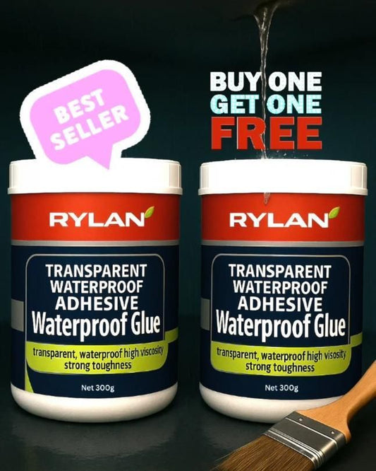 💧 Transparent Waterproof Glue – Double the Power! Buy 1 Get 1 FREE 🎁