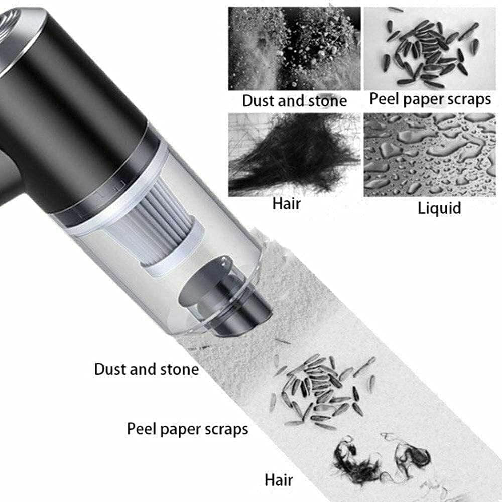 💨✨ Portable Air Duster & Wireless Vacuum Cleaner – 2-in-1 Power!