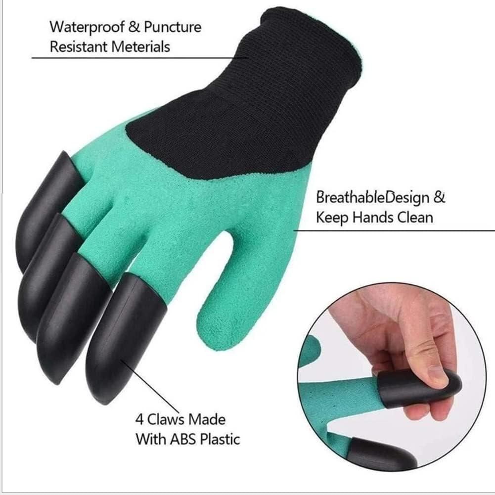 🧤💧 Waterproof Gardening Gloves with Claws – Dig & Plant Like a Pro! 🌱
