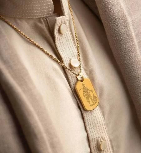 🕉️ Golden Hanuman Chalisa Pendant with Chain – Divine Protection & Power! ✨