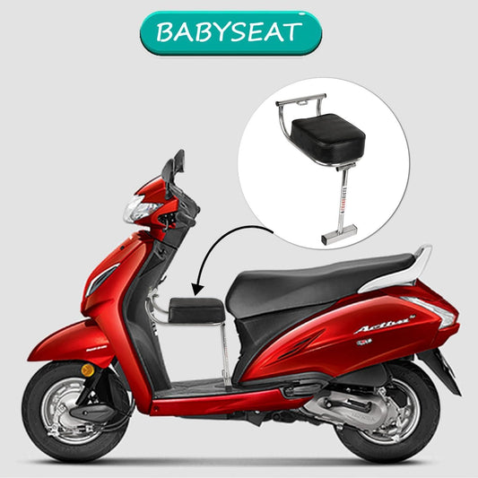 🛵 Portable Baby Seat for Scooters – Safe, Comfy & Easy to Install! 👶✨
