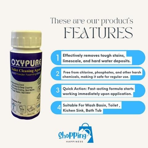 ✨🧼 Sparkling Clean, Twice the Deal: OxyPure Buy 1 Get 1 FREE! 🛍️🎉